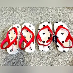 Old Navy Kids Flip Flops NWT